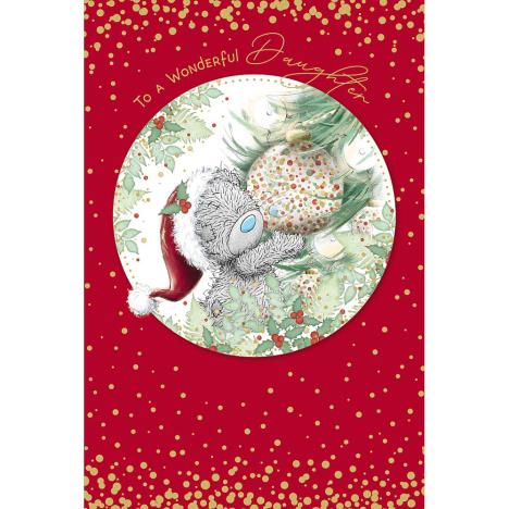 To A Wonderful Daughter Me to You Bear Christmas Card £3.59